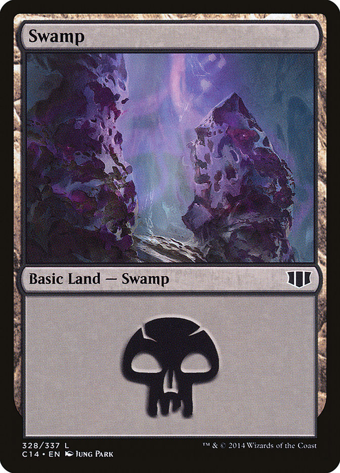 Swamp (328) [Commander 2014] | Clutch Gaming