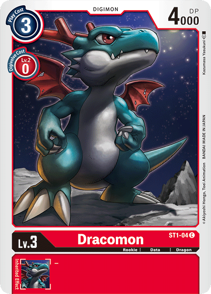 Dracomon [ST1-04] [Starter Deck: Gaia Red] | Clutch Gaming