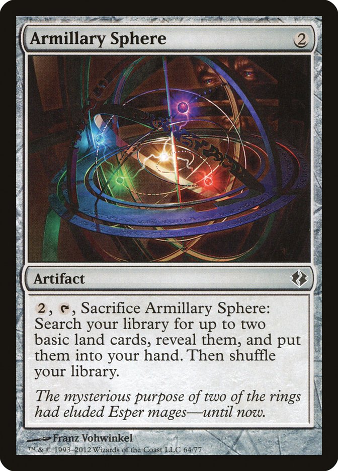 Armillary Sphere [Duel Decks: Venser vs. Koth] | Clutch Gaming