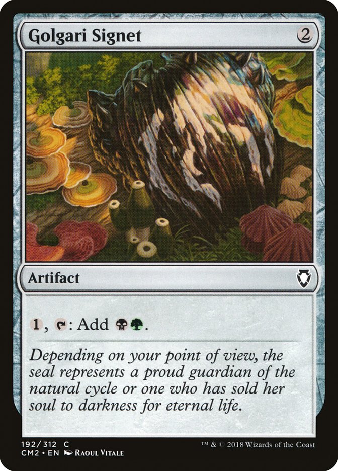 Golgari Signet (192/312) [Commander Anthology Volume II] | Clutch Gaming