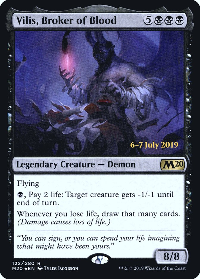 Vilis, Broker of Blood [Core Set 2020 Prerelease Promos] | Clutch Gaming