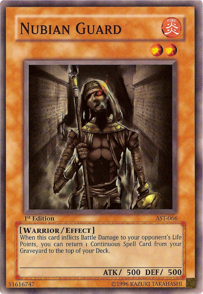 Nubian Guard [AST-066] Common | Clutch Gaming
