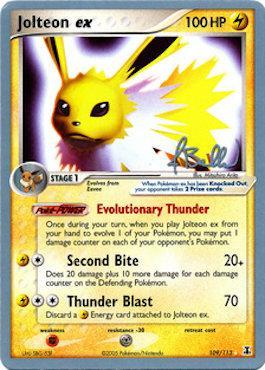 Jolteon ex (109/113) (Eeveelutions - Jimmy Ballard) [World Championships 2006] | Clutch Gaming