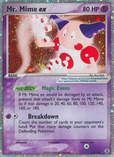 Mr. Mime ex (111/112) [EX: FireRed & LeafGreen] | Clutch Gaming