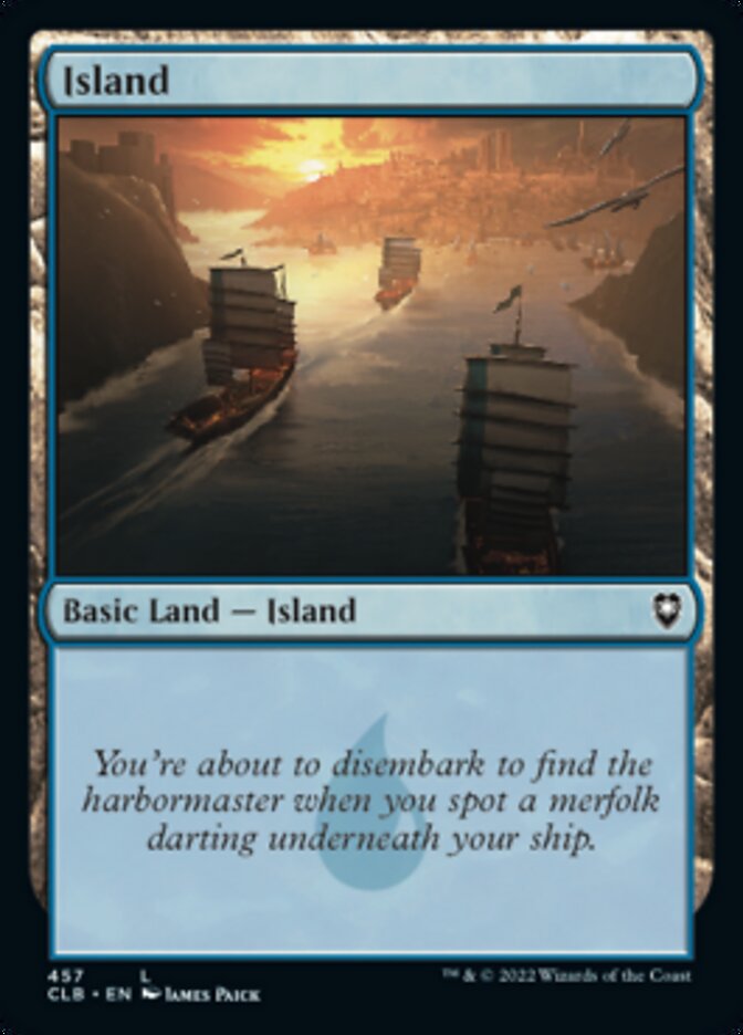 Island (457) [Commander Legends: Battle for Baldur's Gate] | Clutch Gaming