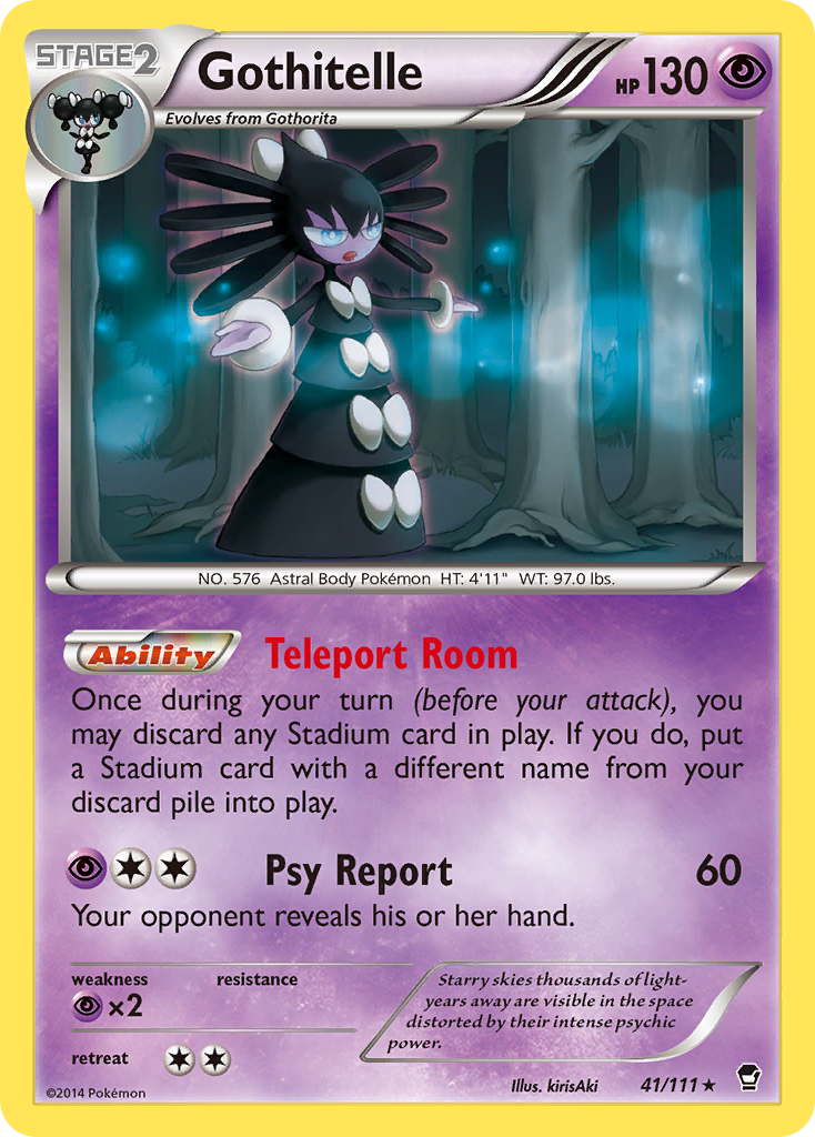 Gothitelle (41/111) [XY: Furious Fists] | Clutch Gaming