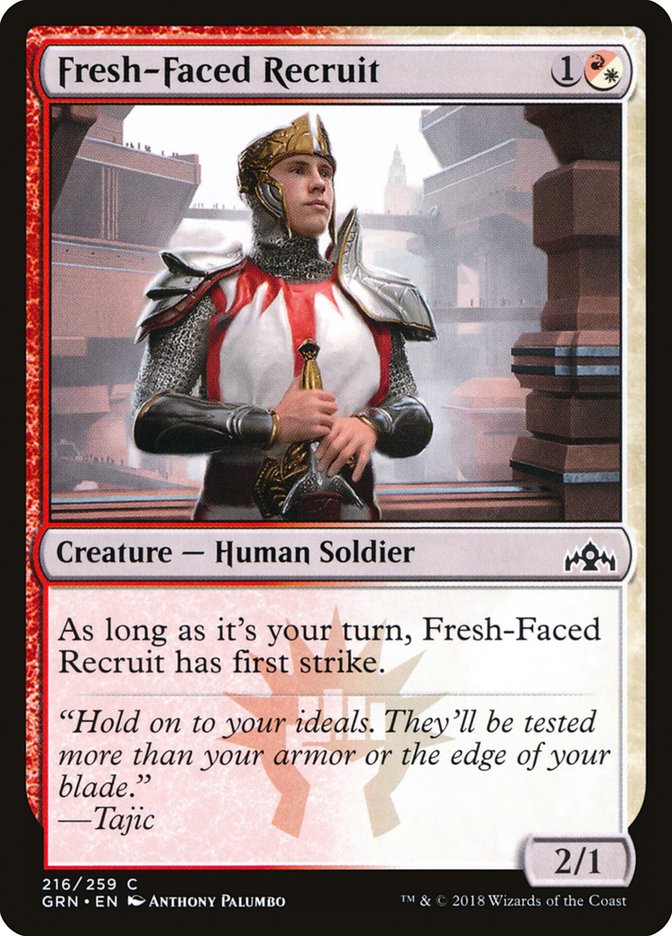 Fresh-Faced Recruit [Guilds of Ravnica] | Clutch Gaming