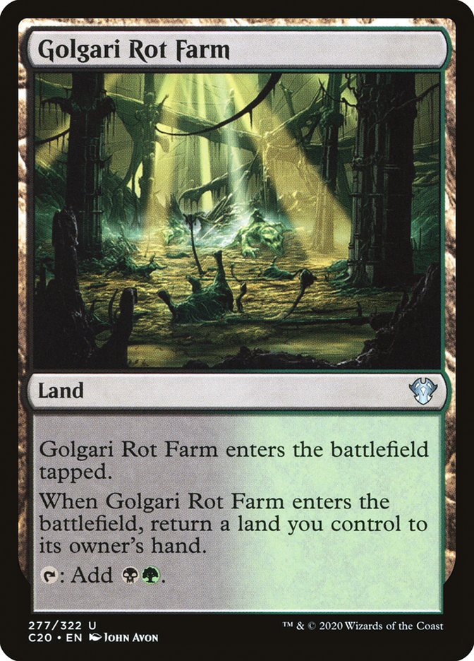 Golgari Rot Farm [Commander 2020] | Clutch Gaming