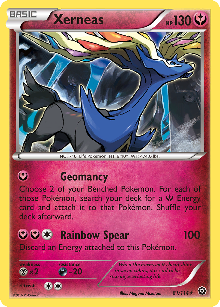 Xerneas (81/114) [XY: Steam Siege] | Clutch Gaming