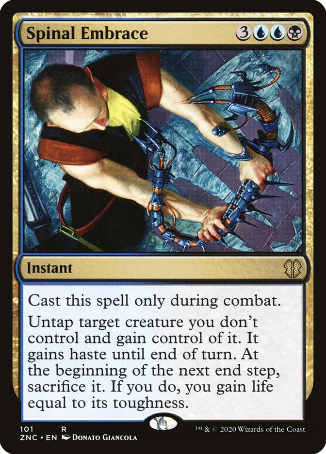 Spinal Embrace [Zendikar Rising Commander] | Clutch Gaming