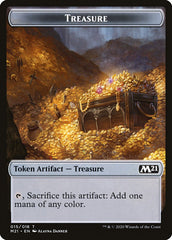 Soldier // Treasure Double-Sided Token [Core Set 2021 Tokens] | Clutch Gaming