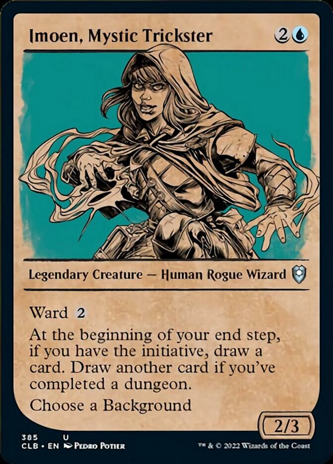 Imoen, Mystic Trickster (Showcase) [Commander Legends: Battle for Baldur's Gate] | Clutch Gaming