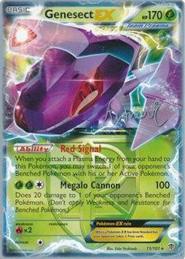 Genesect EX (11/101) (Emerald King - Andrew Estrada) [World Championships 2014] | Clutch Gaming