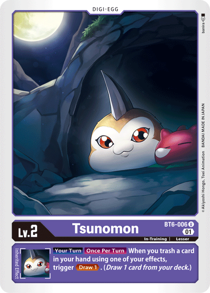 Tsunomon [BT6-006] [Double Diamond] | Clutch Gaming