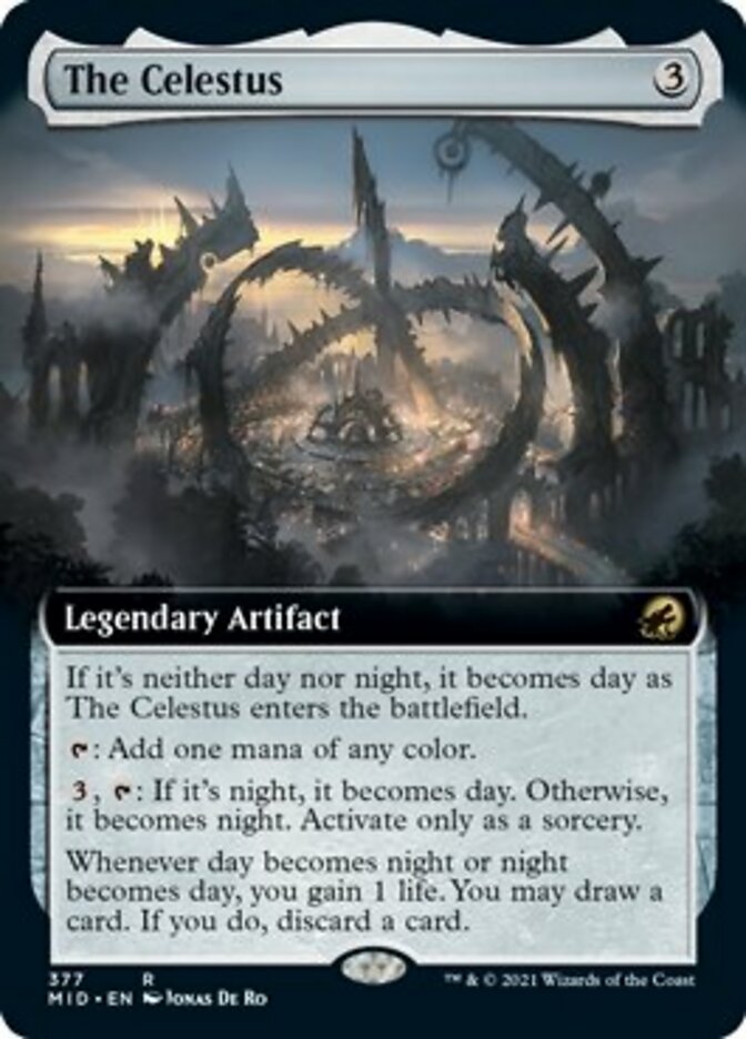 The Celestus (Extended Art) [Innistrad: Midnight Hunt] | Clutch Gaming