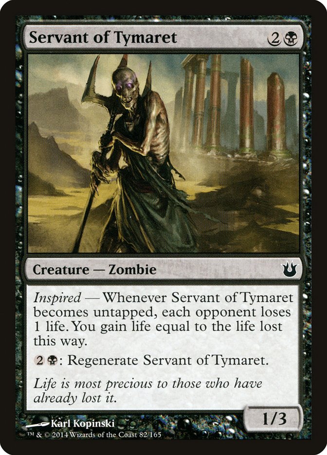Servant of Tymaret [Born of the Gods] | Clutch Gaming