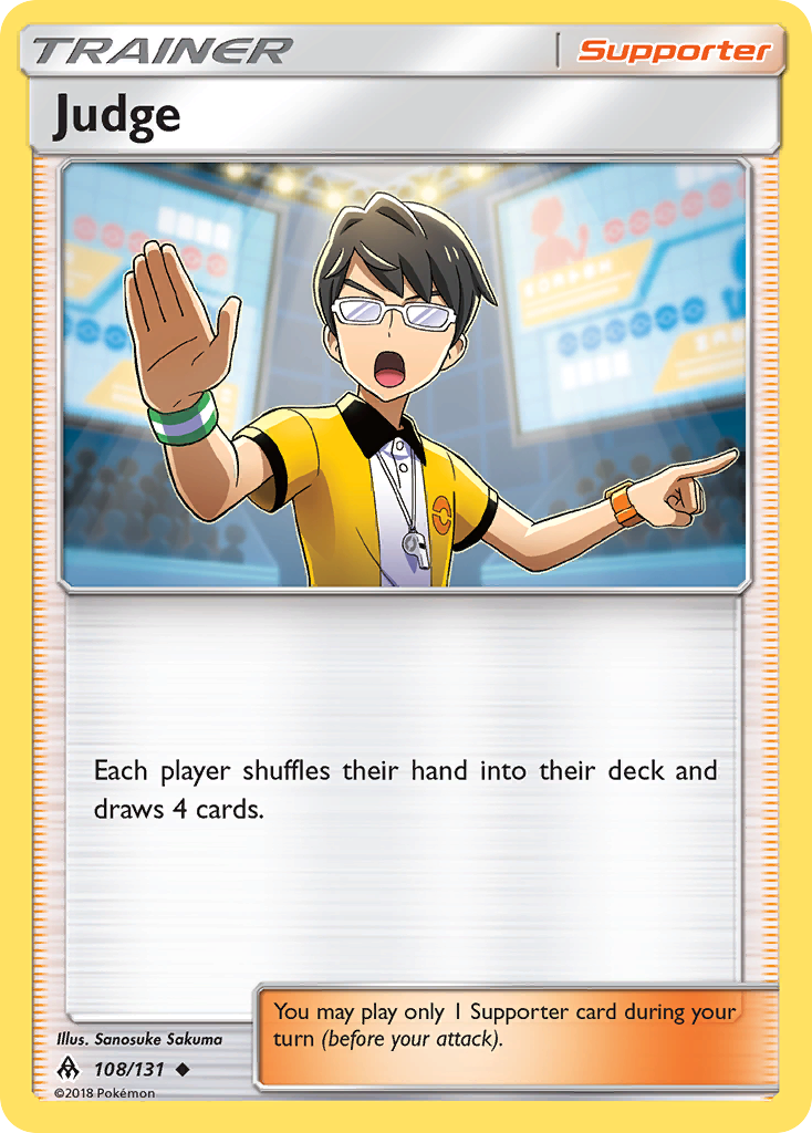 Judge (108/131) [Sun & Moon: Forbidden Light] | Clutch Gaming