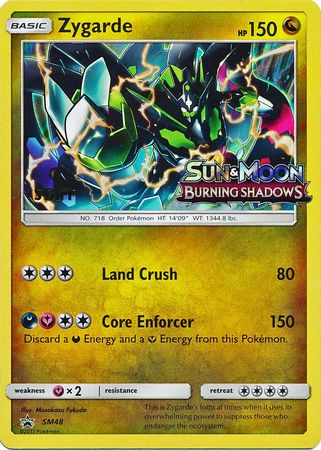 Zygarde (SM48) (Staff Prerelease Promo) [Sun & Moon: Black Star Promos] | Clutch Gaming