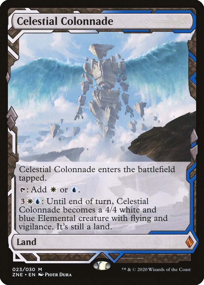 Celestial Colonnade (Expeditions) [Zendikar Rising Expeditions] | Clutch Gaming