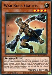 War Rock Gactos [BLVO-EN094] Super Rare | Clutch Gaming