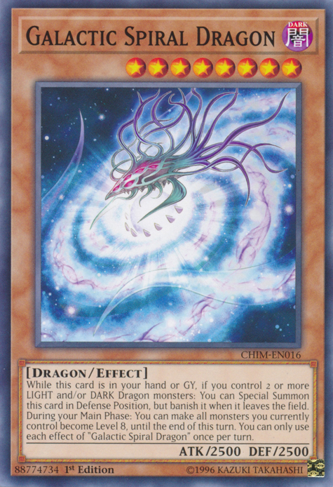 Galactic Spiral Dragon [CHIM-EN016] Common | Clutch Gaming