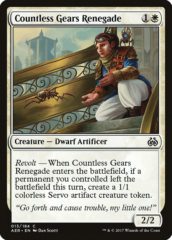 Countless Gears Renegade [Aether Revolt] | Clutch Gaming