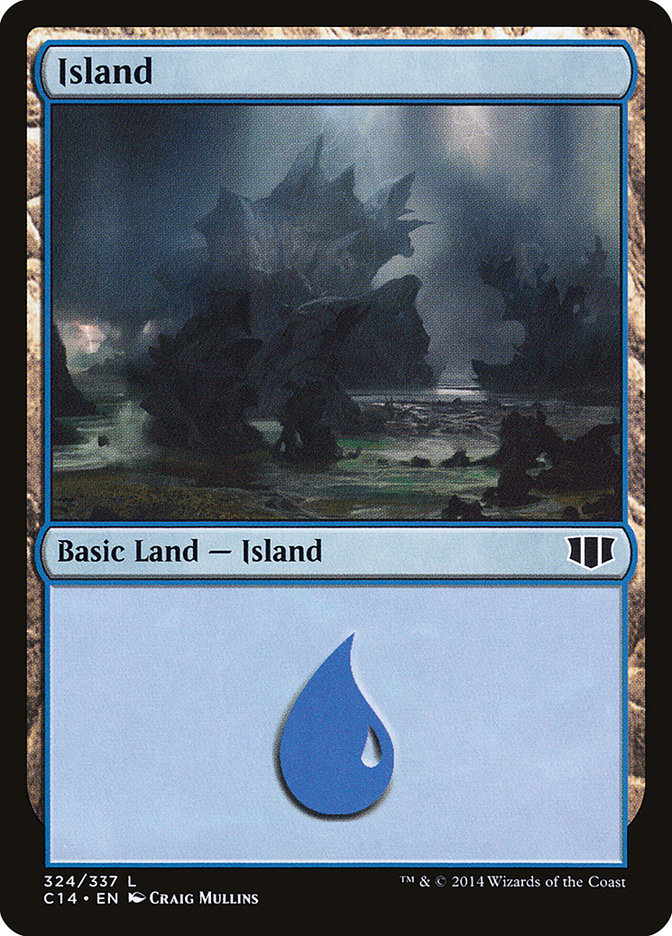 Island (324) [Commander 2014] | Clutch Gaming