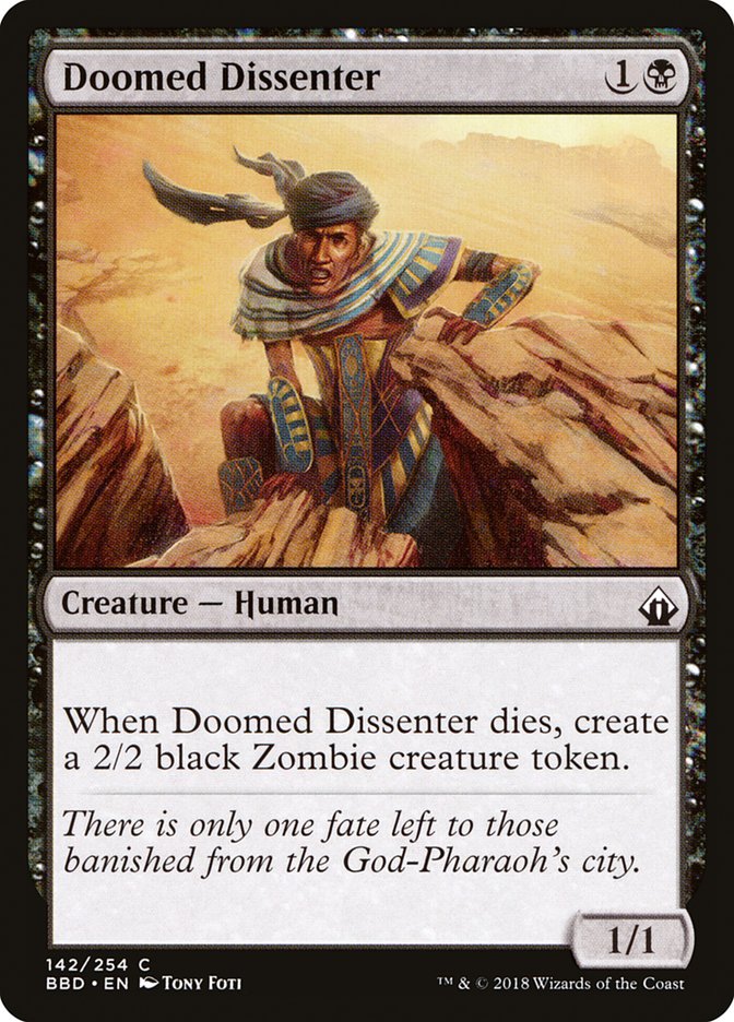 Doomed Dissenter [Battlebond] | Clutch Gaming