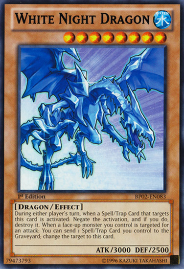 White Night Dragon [BP02-EN083] Rare | Clutch Gaming