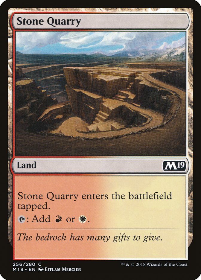 Stone Quarry [Core Set 2019] | Clutch Gaming