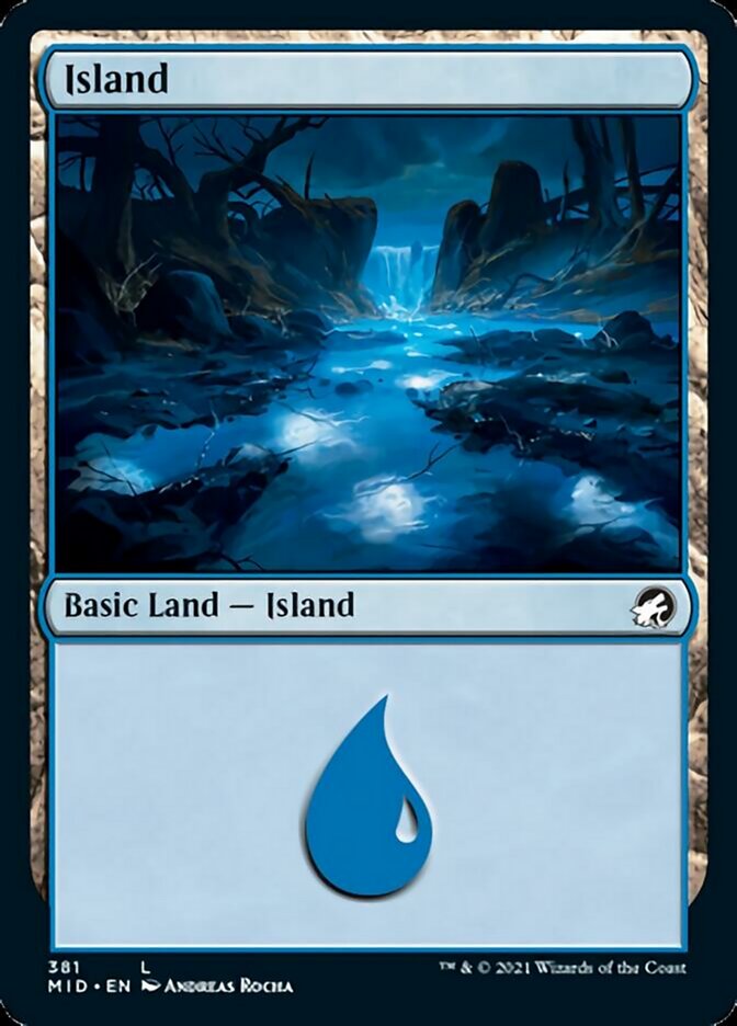 Island (381) [Innistrad: Midnight Hunt] | Clutch Gaming