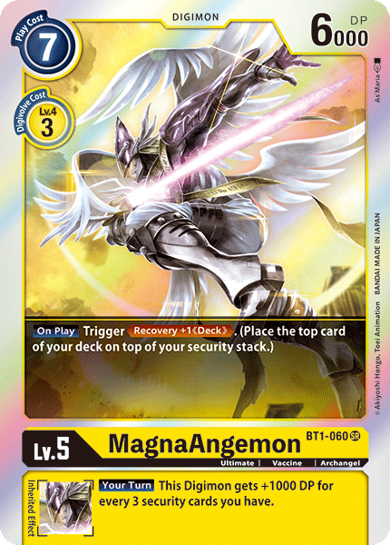 MagnaAngemon [BT1-060] [Release Special Booster Ver.1.0] | Clutch Gaming