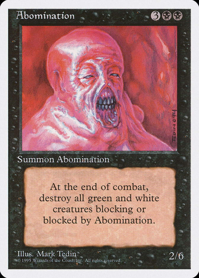 Abomination [Fourth Edition] | Clutch Gaming