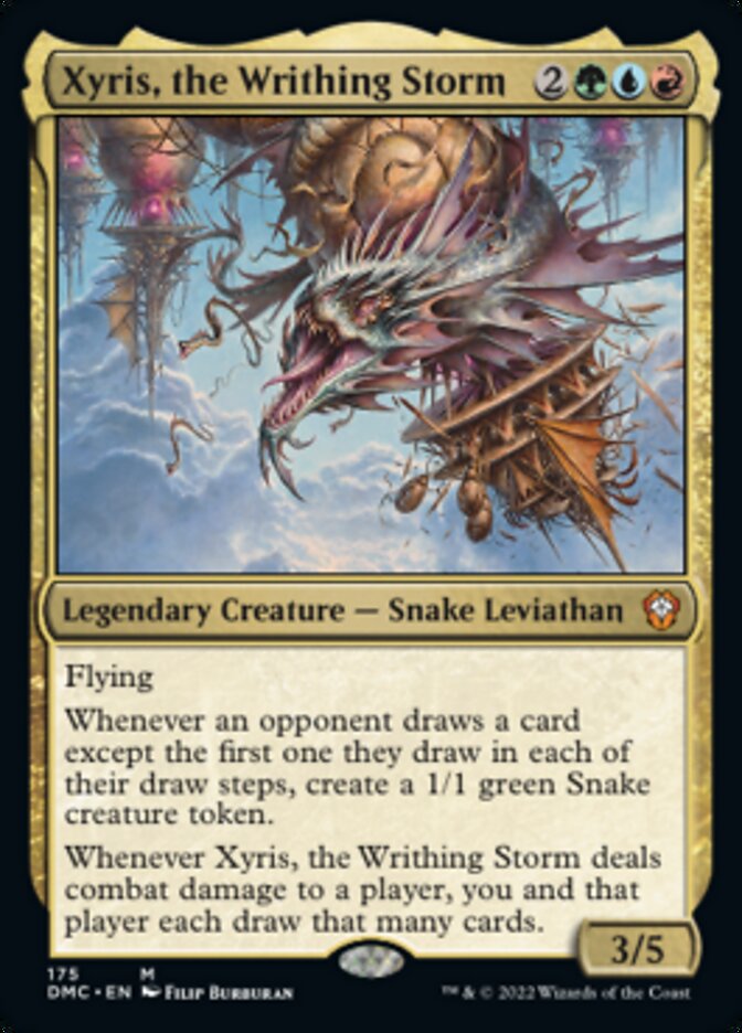 Xyris, the Writhing Storm [Dominaria United Commander] | Clutch Gaming