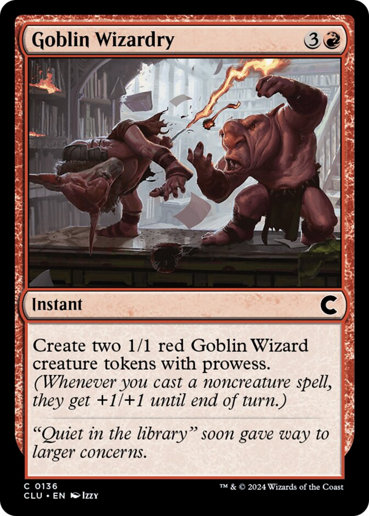 Goblin Wizardry [Ravnica: Clue Edition] | Clutch Gaming