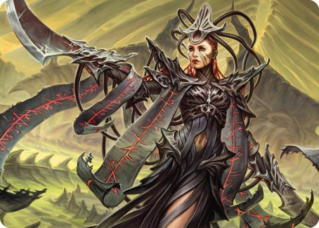 Testament Bearer Art Card [Phyrexia: All Will Be One Art Series] | Clutch Gaming