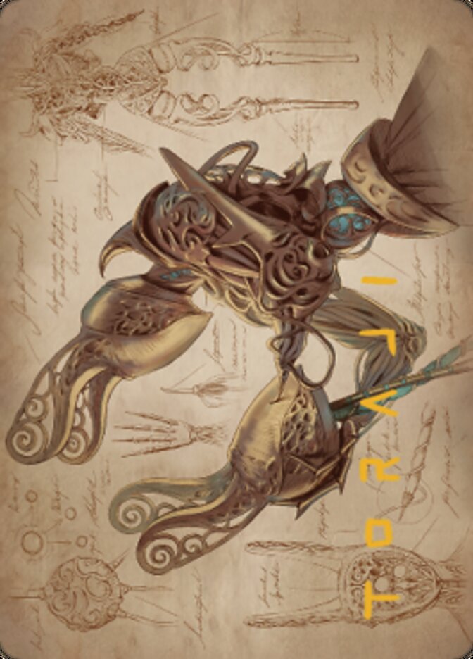 Self-Assembler Art Card (Gold-Stamped Signature) [The Brothers' War Art Series] | Clutch Gaming