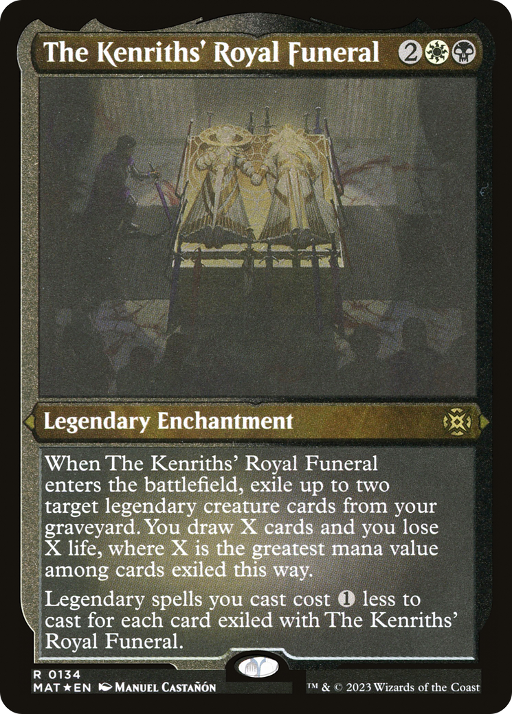 The Kenriths' Royal Funeral (Foil Etched) [March of the Machine: The Aftermath] | Clutch Gaming