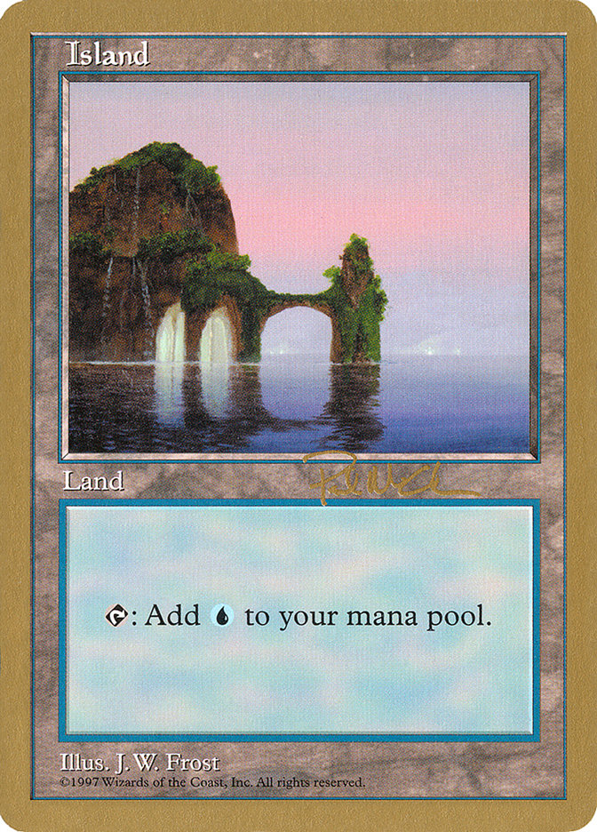 Island (pm434) (Paul McCabe) [World Championship Decks 1997] | Clutch Gaming