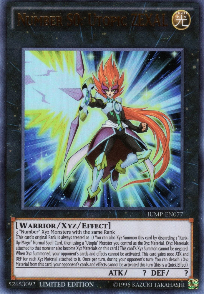 Number S0: Utopic ZEXAL [JUMP-EN077] Ultra Rare | Clutch Gaming