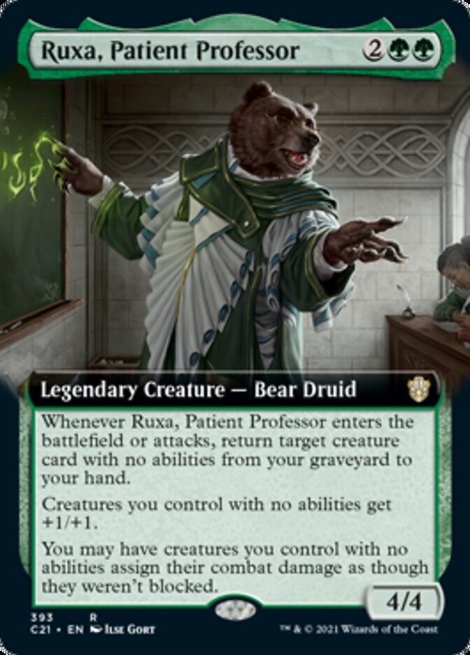 Ruxa, Patient Professor (Extended Art) [Commander 2021] | Clutch Gaming