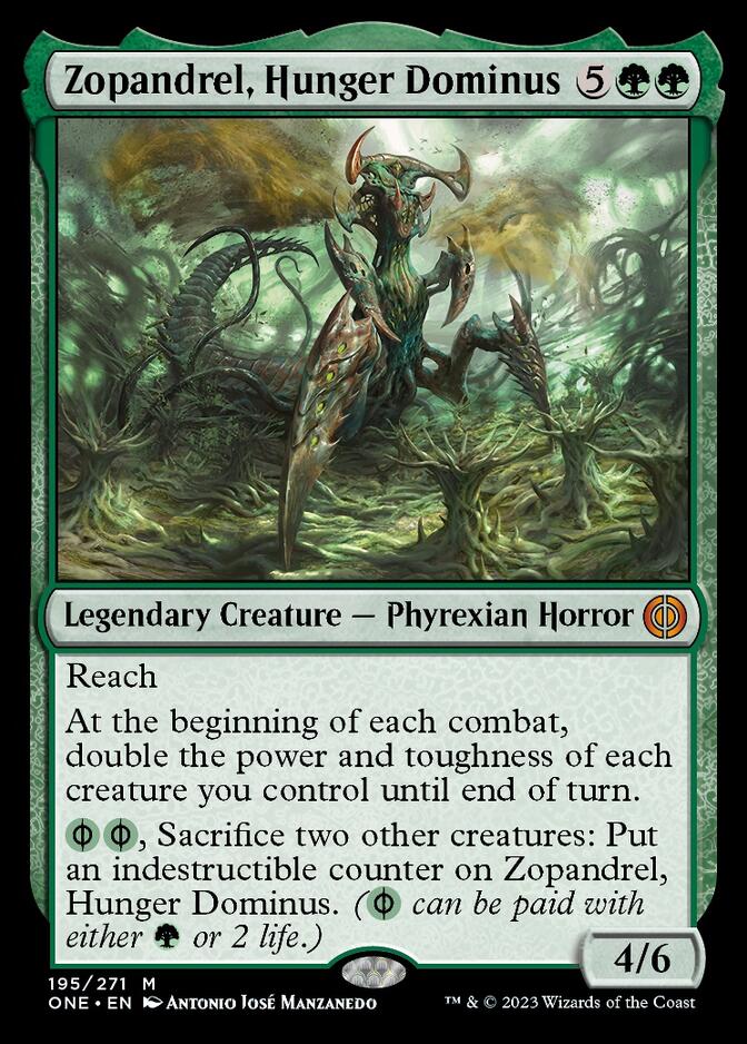 Zopandrel, Hunger Dominus [Phyrexia: All Will Be One] | Clutch Gaming