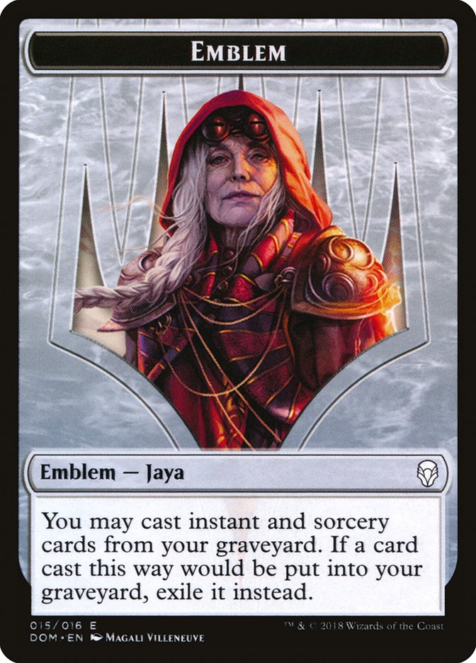 Jaya Ballard Emblem [Dominaria Tokens] | Clutch Gaming