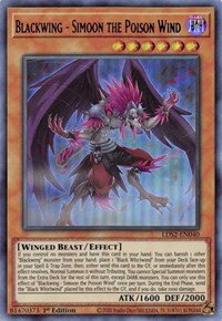 Blackwing - Simoon the Poison Wind (Purple) [LDS2-EN040] Ultra Rare | Clutch Gaming