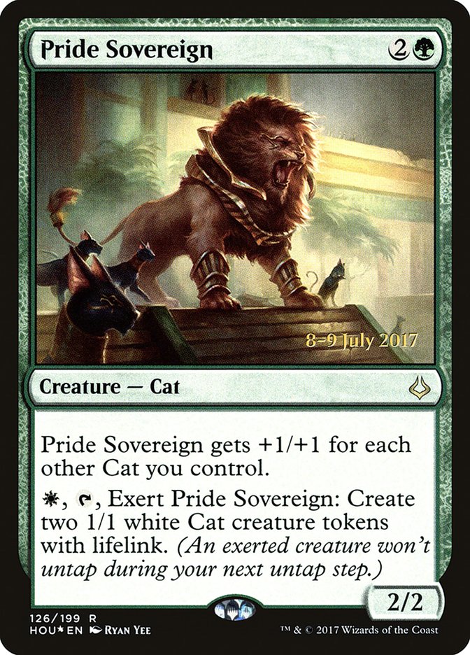 Pride Sovereign [Hour of Devastation Prerelease Promos] | Clutch Gaming