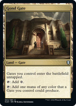 Gond Gate [Commander Legends: Battle for Baldur's Gate] | Clutch Gaming