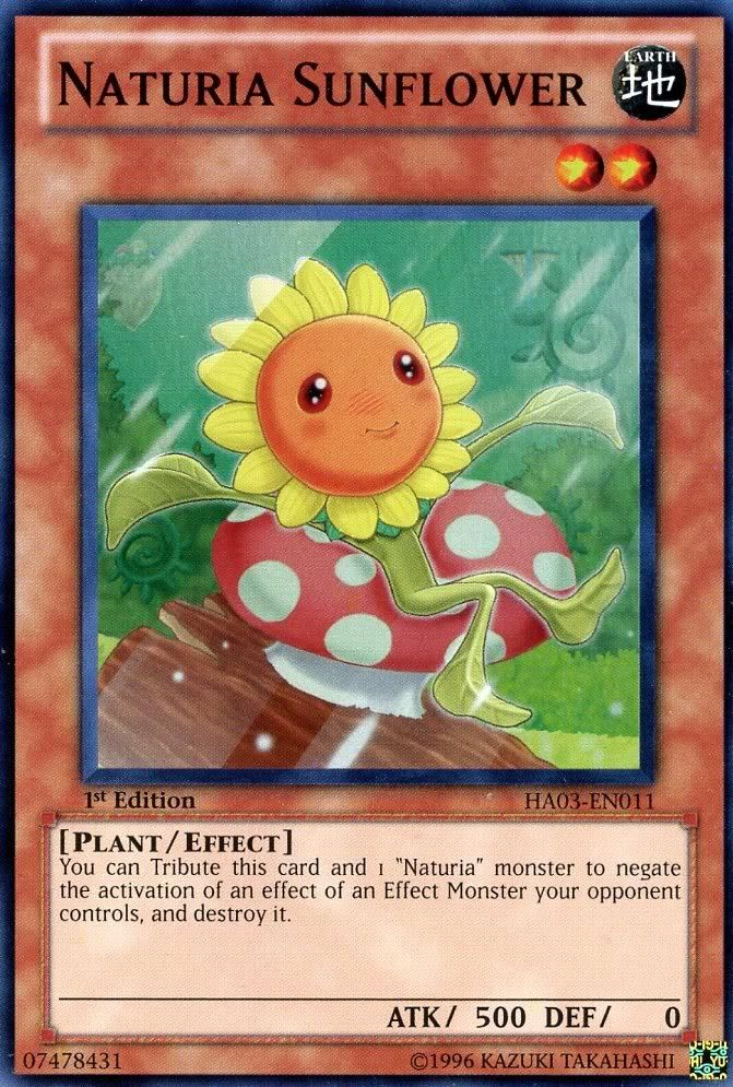 Naturia Sunflower [HA03-EN011] Super Rare | Clutch Gaming