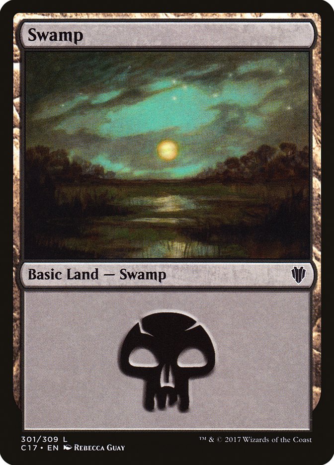 Swamp (301) [Commander 2017] | Clutch Gaming