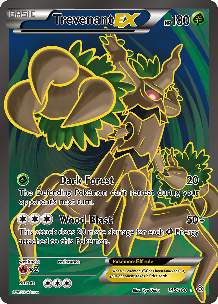 Trevenant EX (145/160) [XY: Primal Clash] | Clutch Gaming