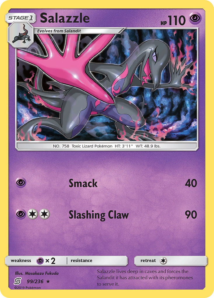 Salazzle (99/236) [Sun & Moon: Unified Minds] | Clutch Gaming